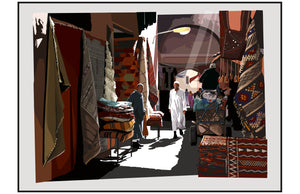 Walking the Souks, Marrakesh