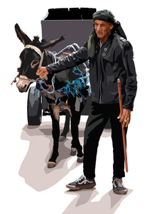 Man and his Donkey
