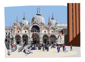 St Mark's Basilica, Venice, a masterpiece of architecture